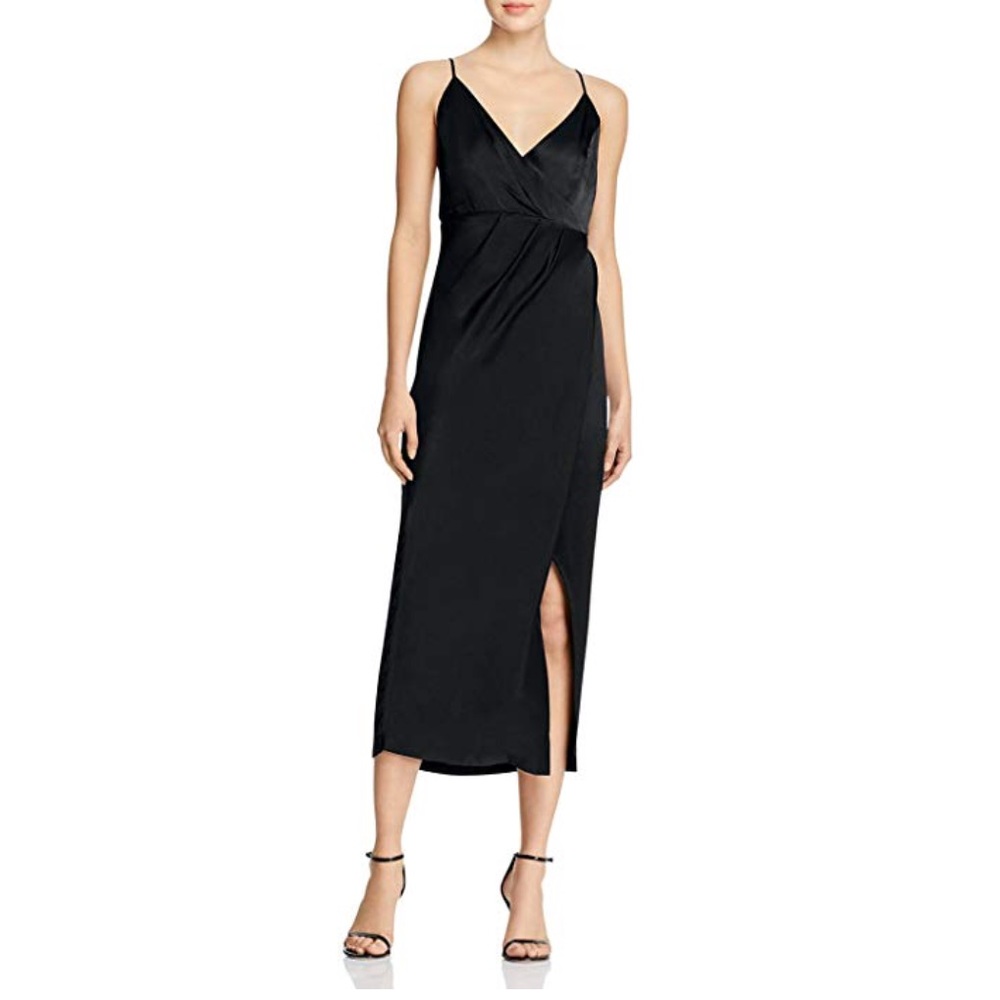 Bardot Wrap Midi Dress